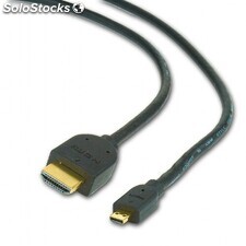 CableXpert HDMI male to micro D-male black cable 1.8 m CC-HDMID-6