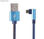 CableXpert Micro-usb-Kabel mit Metallanschlüssen 1,8m cc-USB2J-AMmBML-1M-bl - 2