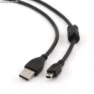 CableXpert mini-usb Kabel 1,8 m Black ccf-USB2-AM5P-6