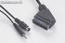 CableXpert SCART plug to S-Video+audio 10 meter cable CCV-4444-10M