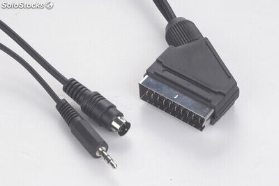 CableXpert SCART plug to S-Video+audio 15 meter cable CCV-4444-15M