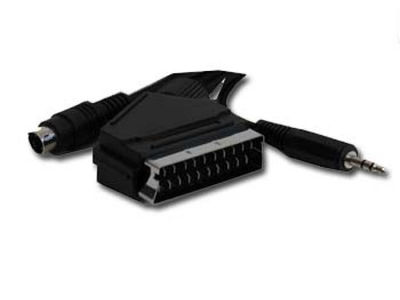 CableXpert SCART plug to S-Video+audio 5 meter cable - CCV-4444-5M