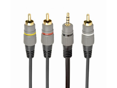 CableXpert Stereo-Audiokabel 3,5 mm Klinke CCAP-4P3R-1.5M