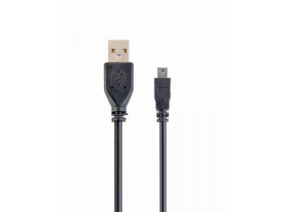 CableXpert usb 2.0 a-plug Mini 5PM 6ft cable ccp-USB2-AM5P-6