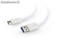 CableXpert usb 3.0 auf Type-c Kabel (am/cm) 0.1m ccp-USB3-amcm-w-0.1M