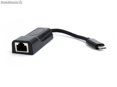 CableXpert Verkabelt - usb Typ-c - Ethernet - 1000 Mbit/s - Schwarz a-cm-lan-01