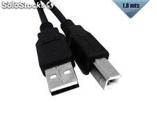 Cabo 2.0 Usb a/b 1,8m Preto