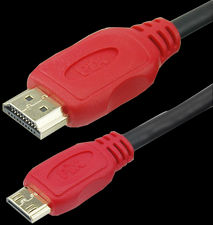 Cabo Hdmi Mini Plug 2 Metros Ultrahd 3d