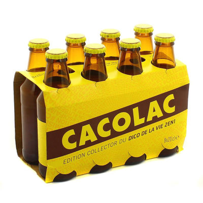 Cacolac Boisson lactée au cacao : le pack de 8 bouteilles de 20cL - Photo 2