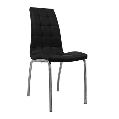 Cadeira acolchoada liam preta