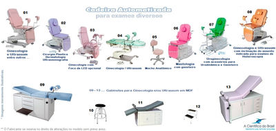 Cadeira Automatizada com acessórios para Ginecologia - Foto 2