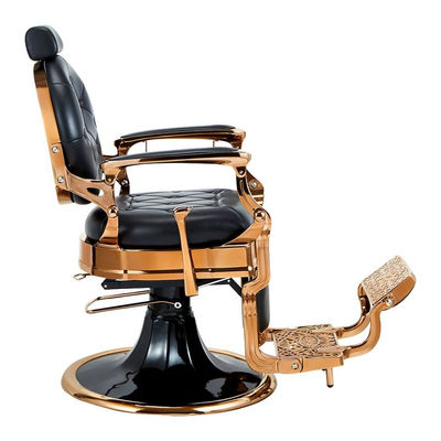 Cadeira barbeiro hidráulica clássico vintage com apoio para pés modelo Kirk RS - Foto 2