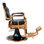 Cadeira barbeiro hidráulica clássico vintage com apoio para pés modelo Kirk RS - Foto 2