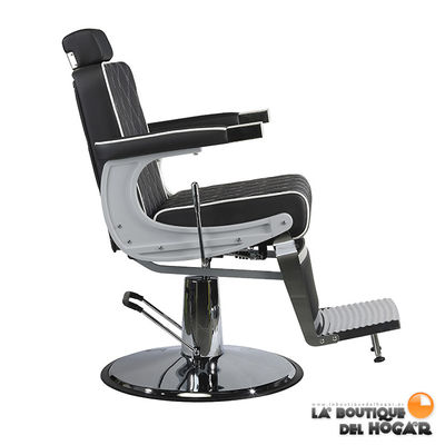 cadeira barbeiro hidráulica de inclinação rotação KARL Model Promoção Março 2024 - Foto 2