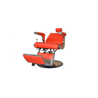 Cadeira barbeiro hidráulica reclinável e giratória apoio para os pés modelo S68R - Foto 2