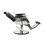 Cadeira barbeiro hidráulica reclinável giratória Modelo Fro Promoção - Foto 3