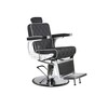 Cadeira barbeiro hidráulica reclinável giratória modelo Karl Promoção Março 2024