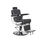 Cadeira barbeiro hidráulica reclinável giratória modelo Karl Promoção Março 2024 - 1