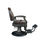 Cadeira barbeiro hidráulica vintage clássica apoio para pés modelo Stafford - Foto 3