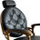 Cadeira barbeiro hidráulica vintage clássico Check G Promoção Março 2024 - Foto 3