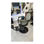 Cadeira barbeiro hidráulica vintage os pés Modelo Check Gris Promoção Março 2024 - Foto 5