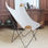 Cadeira borboleta de couro vintage BKF com armação de ferro e metal - Foto 5