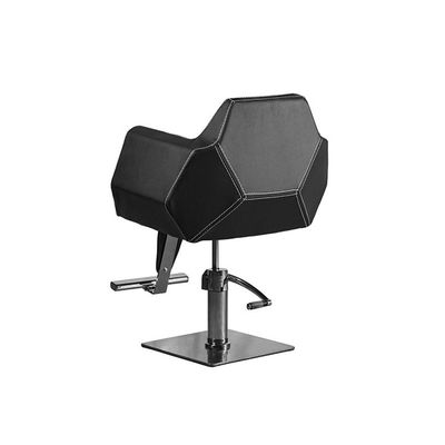Cadeira cabeleireiro hidráulica apoio para os pés de metal modelo Ackermann Luxe - Foto 2