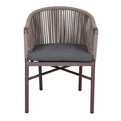 Cadeira com tecido de poliéster e almofada - Foto 2