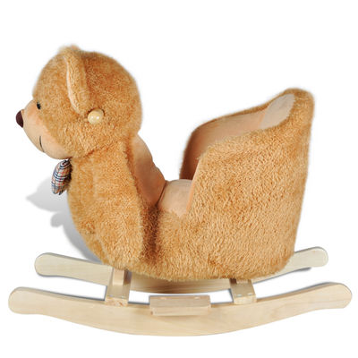 Cadeira de Baloiço Infantil de Urso de Pelúcia - Foto 2