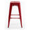 Cadeira de Bar Tolix Réplica vermelho - 2