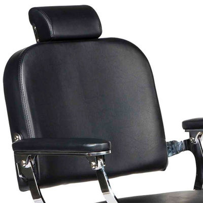Cadeira de barbeiro estilo vintage com apoio para os pés integrado modelo Figaro - Foto 2