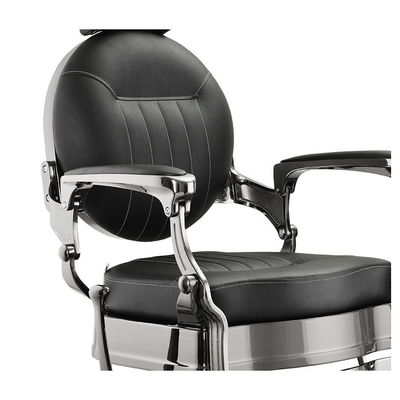 Cadeira de barbeiro hidráulica clássica estilo vintage modelo Caesar Mercuy - Foto 3
