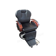 Cadeira de Barbeiro Hidráulica Modelo S19N - Cor Preta