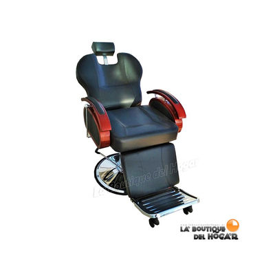 Cadeira de Barbeiro Hidráulica Modelo S19N - Cor Preta - Foto 3