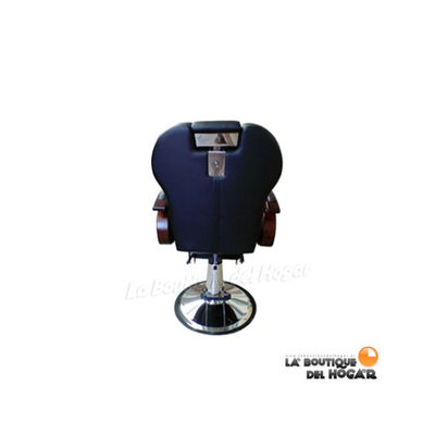 Cadeira de Barbeiro Hidráulica Modelo S19N - Cor Preta - Foto 5
