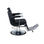 Cadeira de barbeiro hidráulica reclinável e giratória com braços modelo Dave - Foto 2