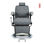 Cadeira de barbeiro hidráulica reclinável e giratória com braços modelo Hugo GG - Foto 2