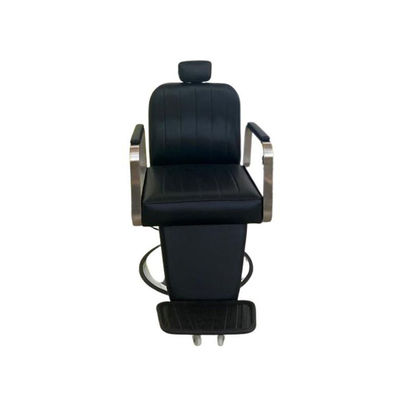 Cadeira de barbeiro hidráulica reclinável e giratória Eolo com braços modelo S75