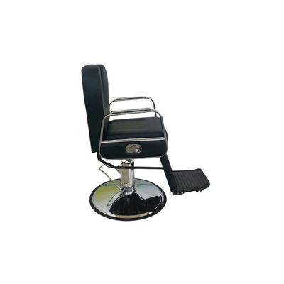 Cadeira de barbeiro hidráulica reclinável e giratória Orfeo modelo S77N - Foto 2