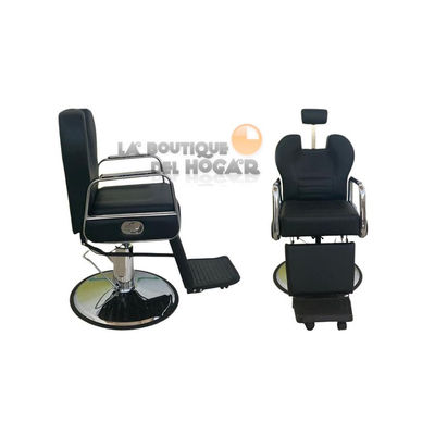 Cadeira de barbeiro hidráulica reclinável e giratória Orfeo modelo S77N - Foto 4