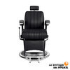 Cadeira de barbeiro hidráulica,reclinável, giratória com apoios de braços Hugo B