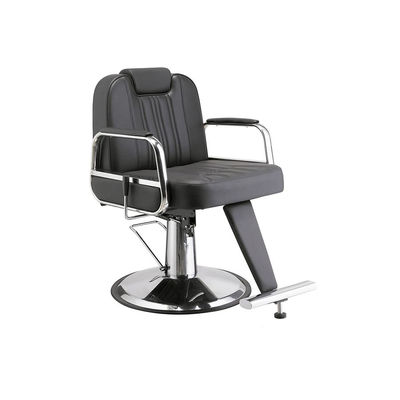 Cadeira de barbeiro hidráulica reclinável Modelo Tonsur branco - Foto 4