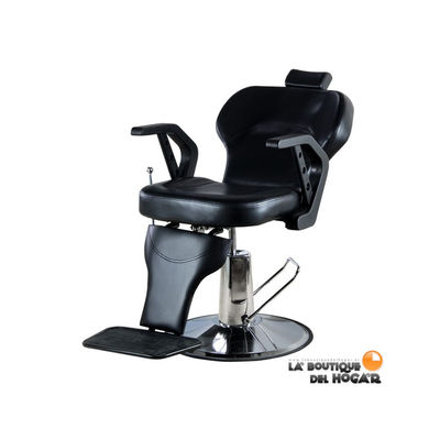 Cadeira de Barbeiro Reclinável Hidráulica com Apoio para os Pés Basic Line - Foto 2