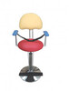 Cadeira de cabeleireiro hidráulica com design divertido para crianças Modelo S15