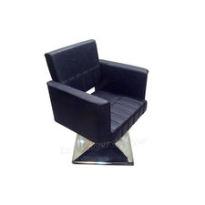 Cadeira de corte de cabeleireiro hidráulica com braços Modelo LBH-30 -Black Agua