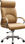 Cadeira de escritório em couro com encosto alto - Foto 3