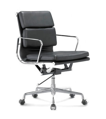 cadeira de escritório ergonômica em couro