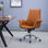 Cadeira de escritório giratória de pele estilo moderno - Foto 2