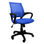 Cadeira de escritório midi azul - 1