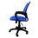 Cadeira de escritório midi azul - 3